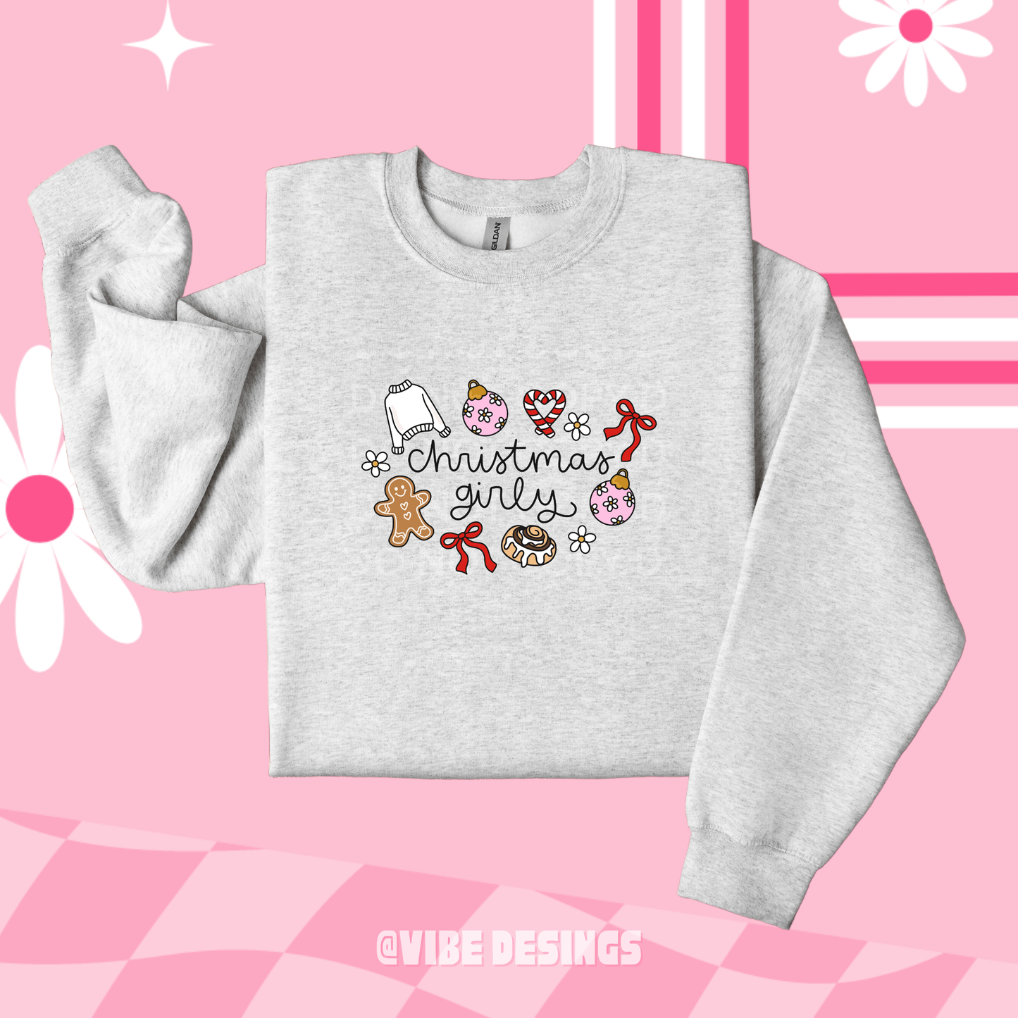 Christmas Doodles Crewneck