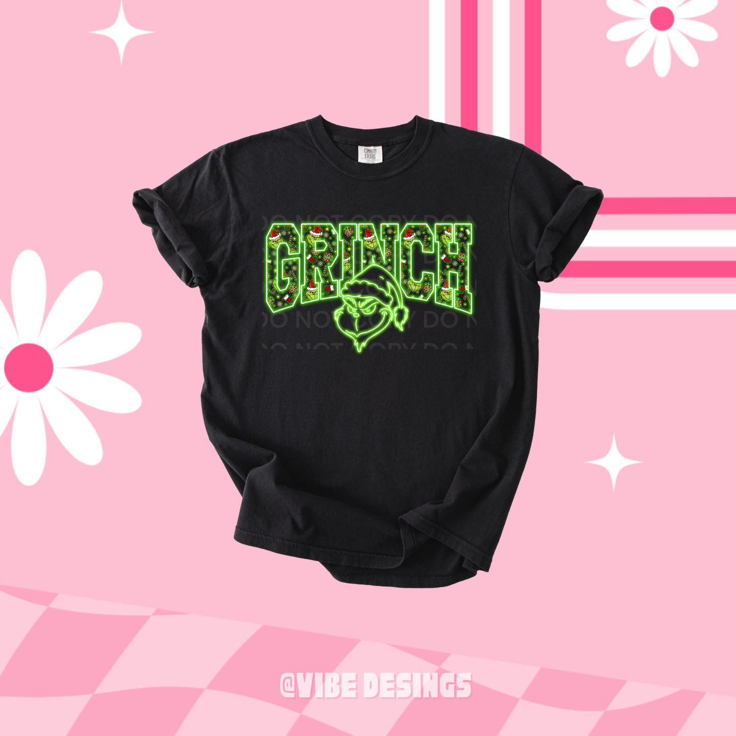 Neon Grinch Tee