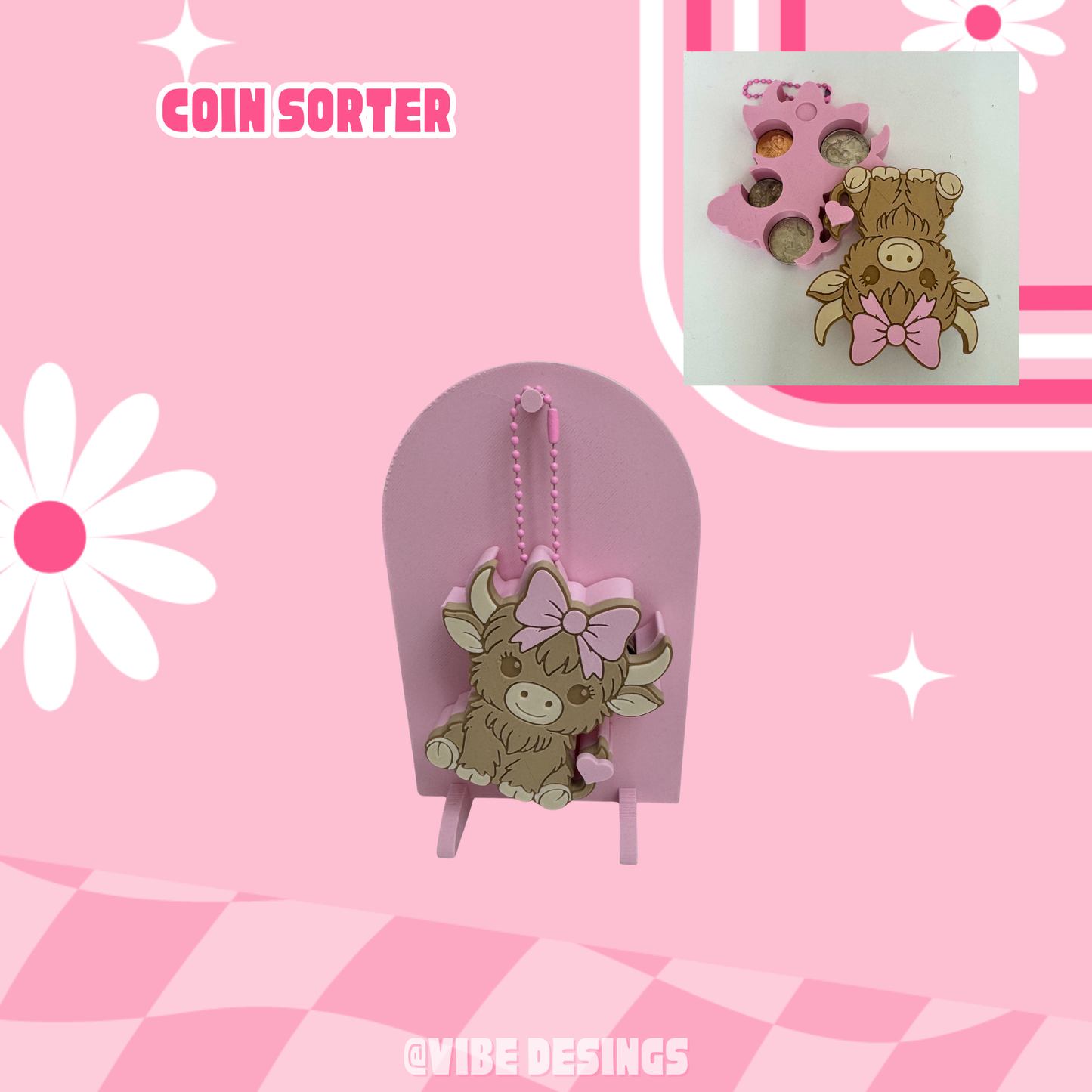 Coquette Highland Coin Sorter Ships 7-10 days