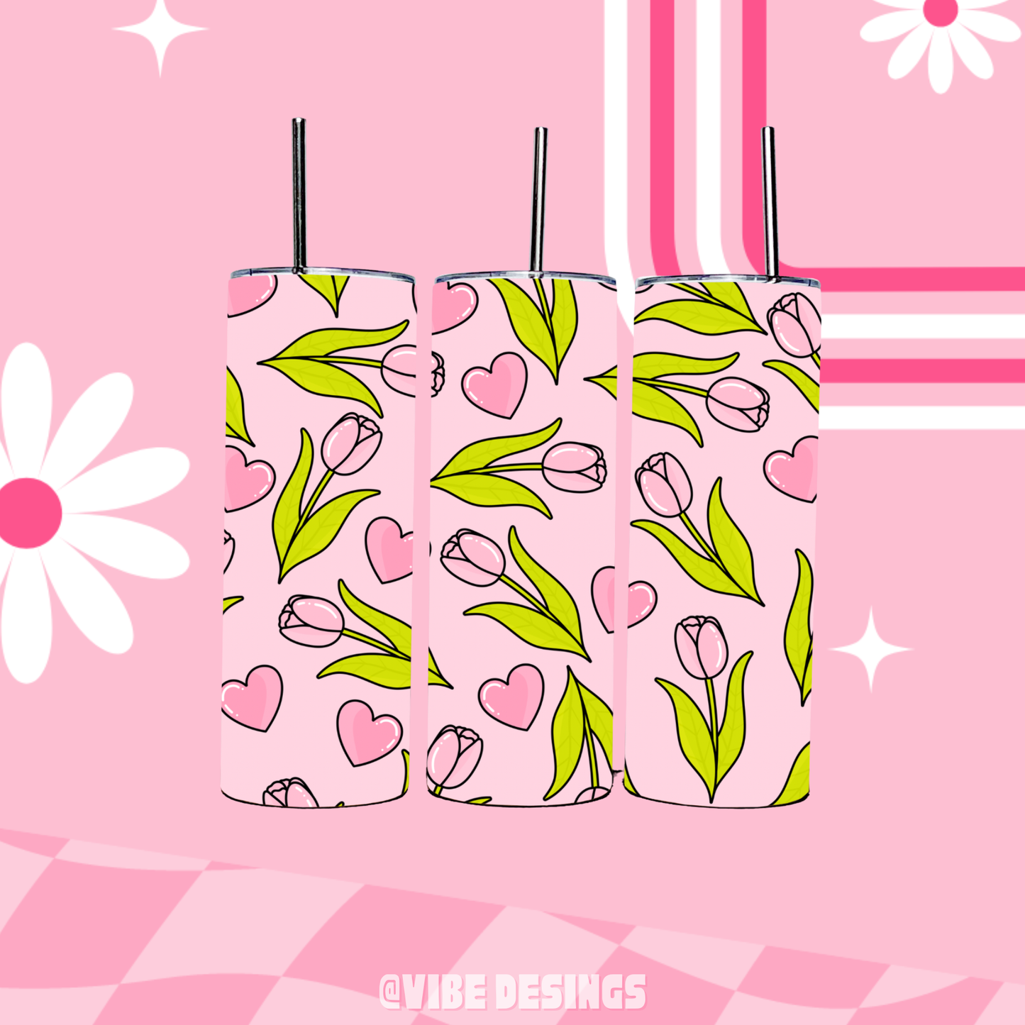 Tulip 20oz Skinny Tumbler