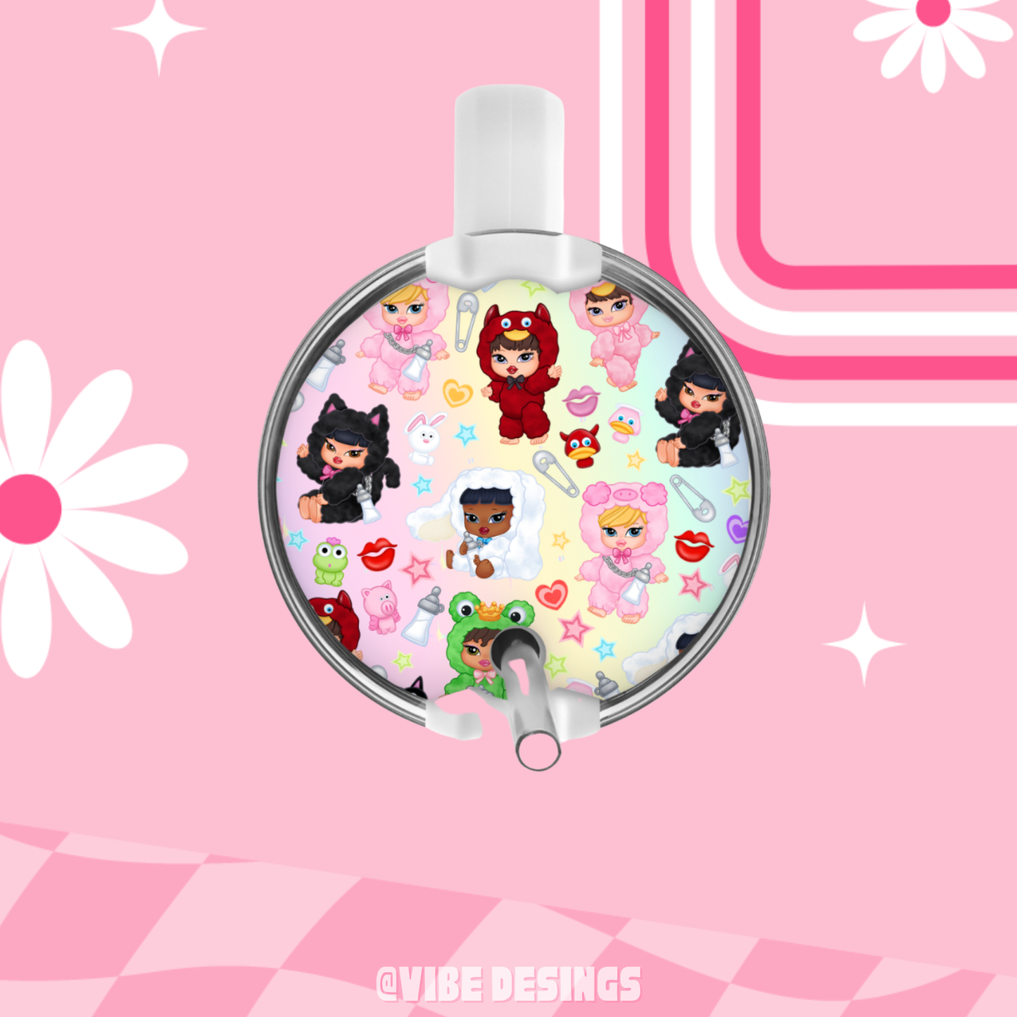 Bratziez Round Plate