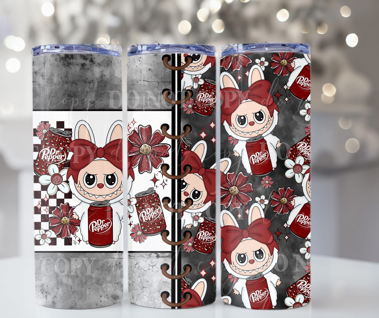 Dr. Pepper Bubu 20oz Skinny Tumbler