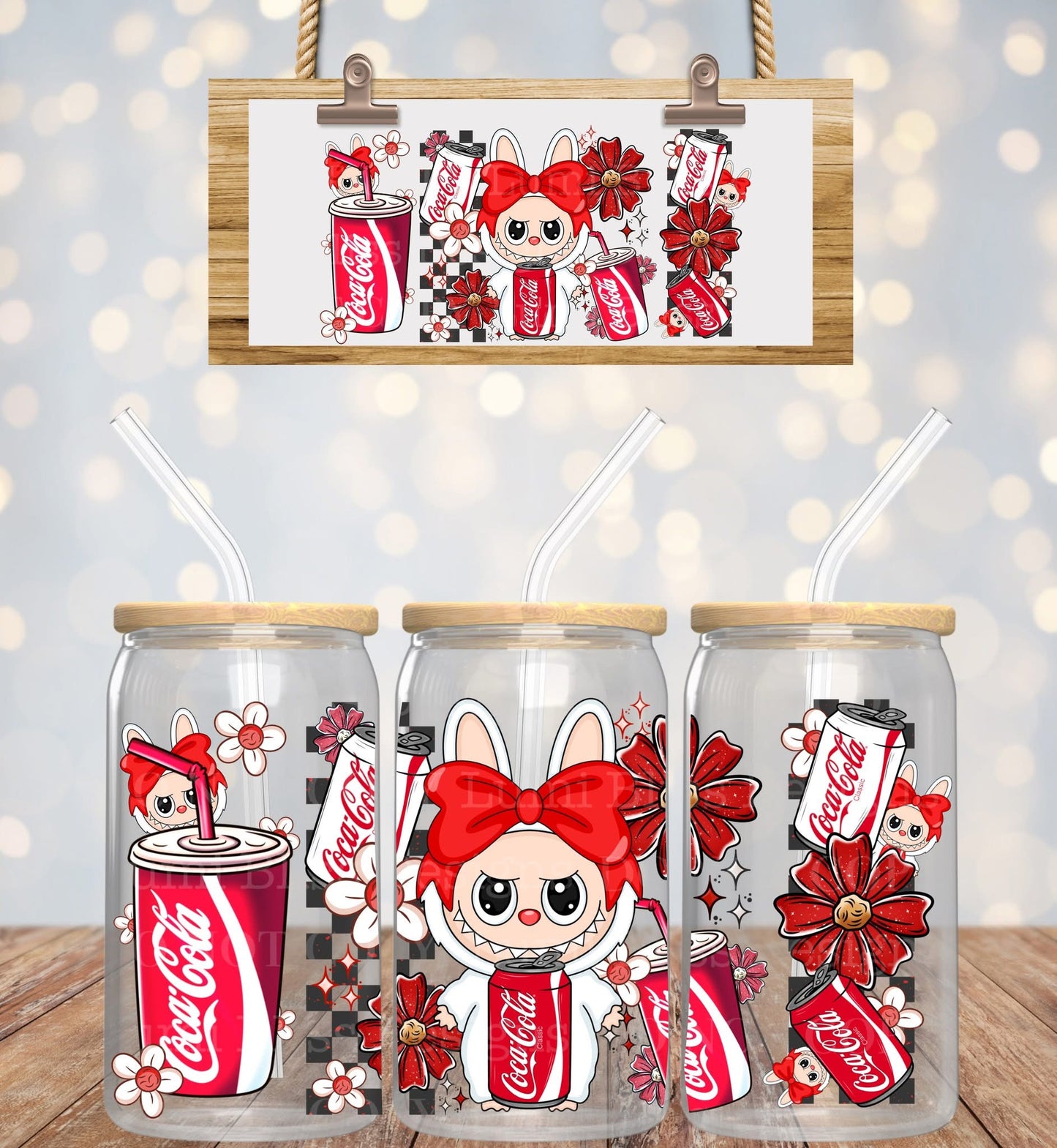 Coke Bubu Glass Can