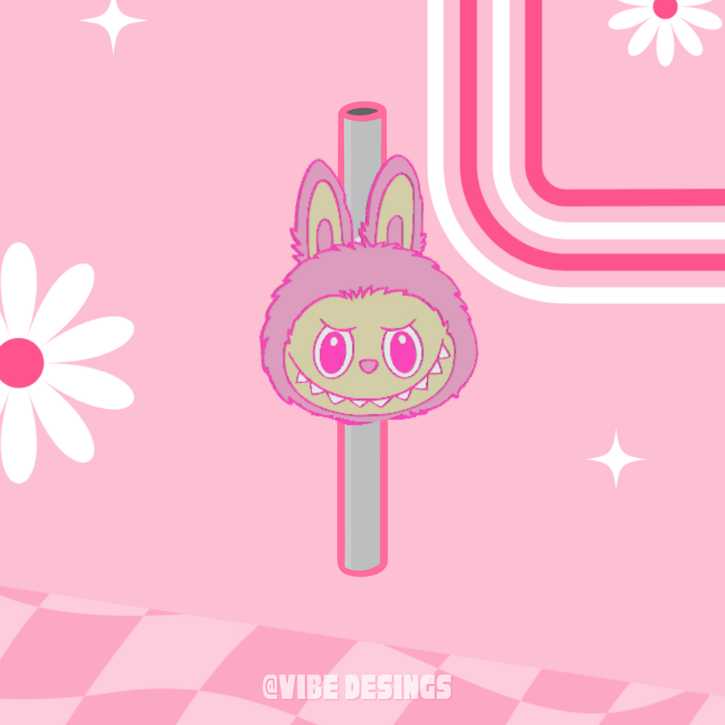 Bubu 3D Straw Topper