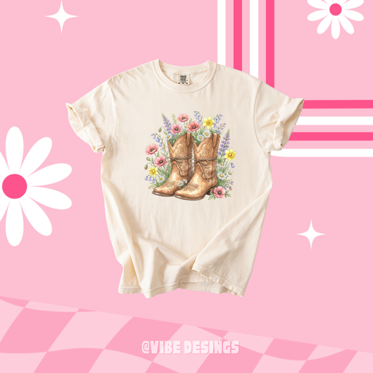 Cowgirl Boots Tee