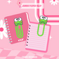 Frog 3D Paper Clip