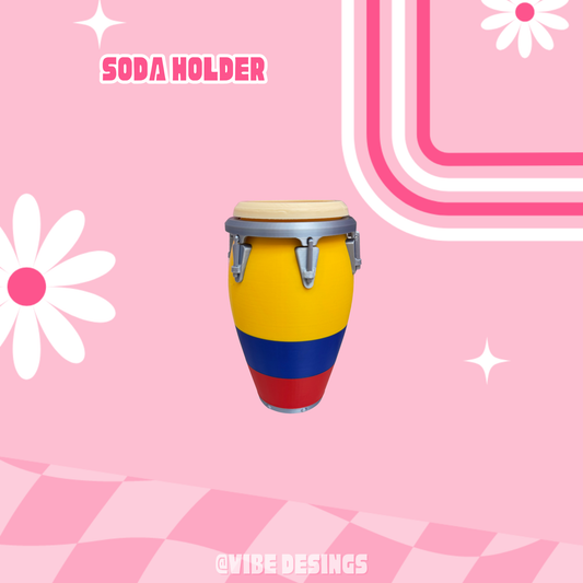 Colombia Conga Can Holder ( 12 oz standard)