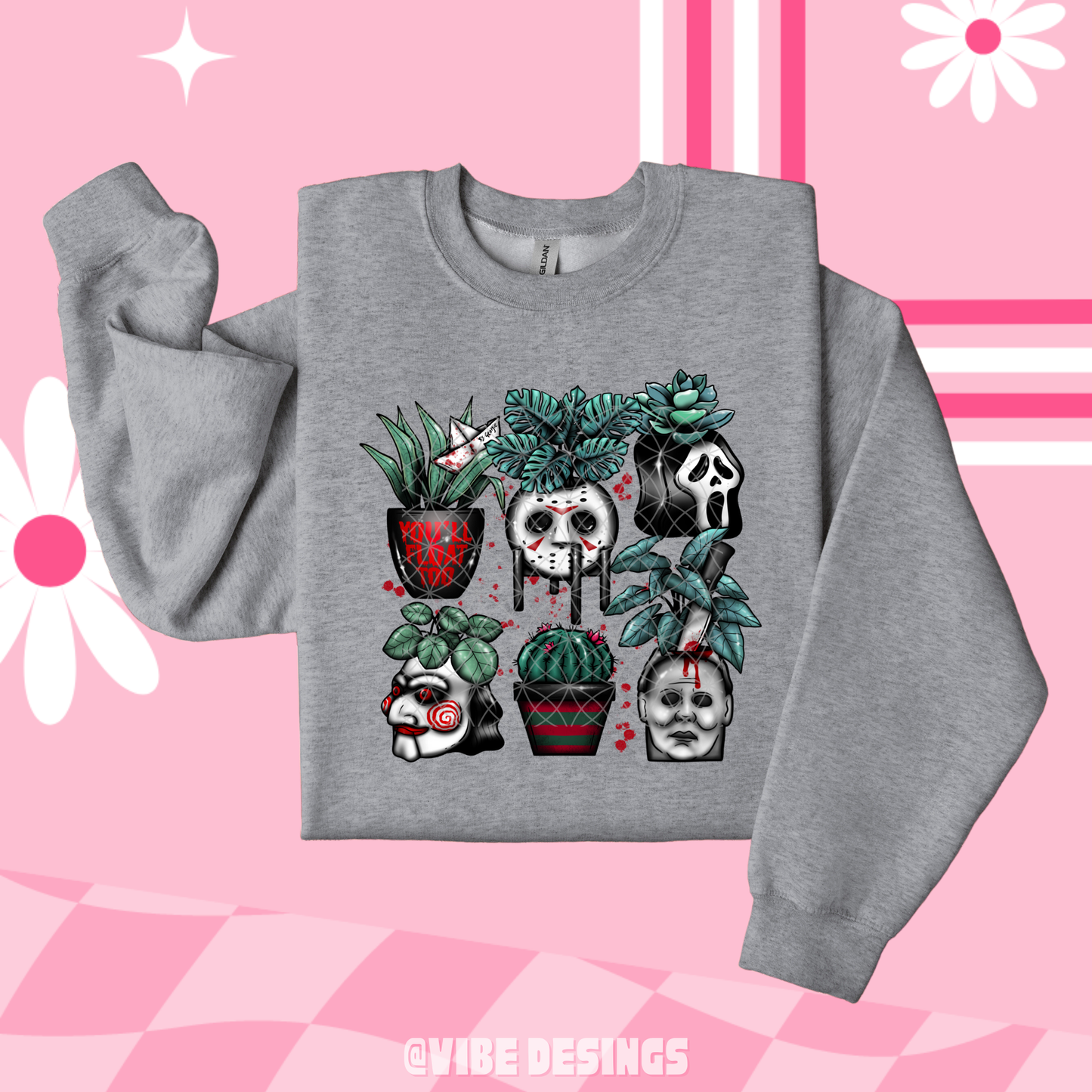 Horror Plants Crewneck