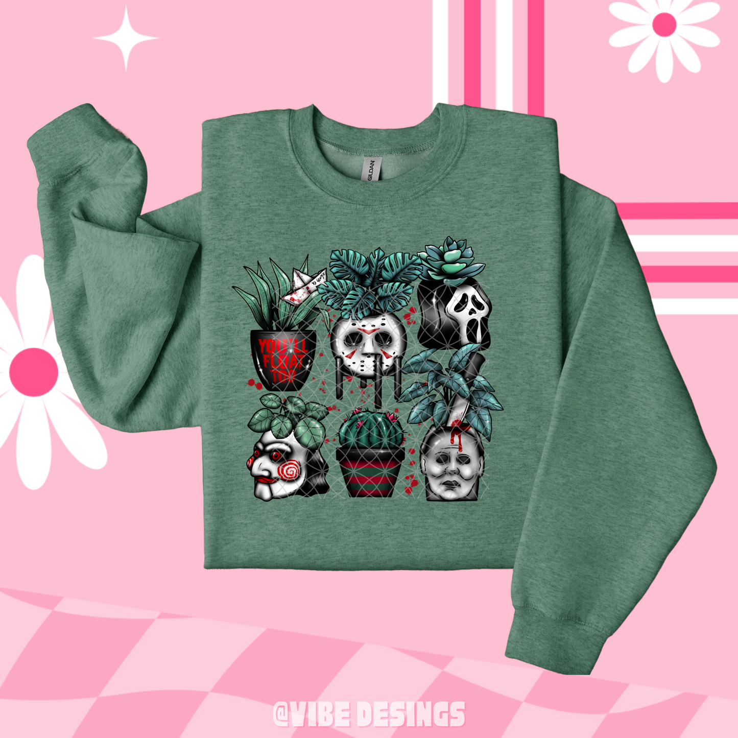 Horror Plants Crewneck