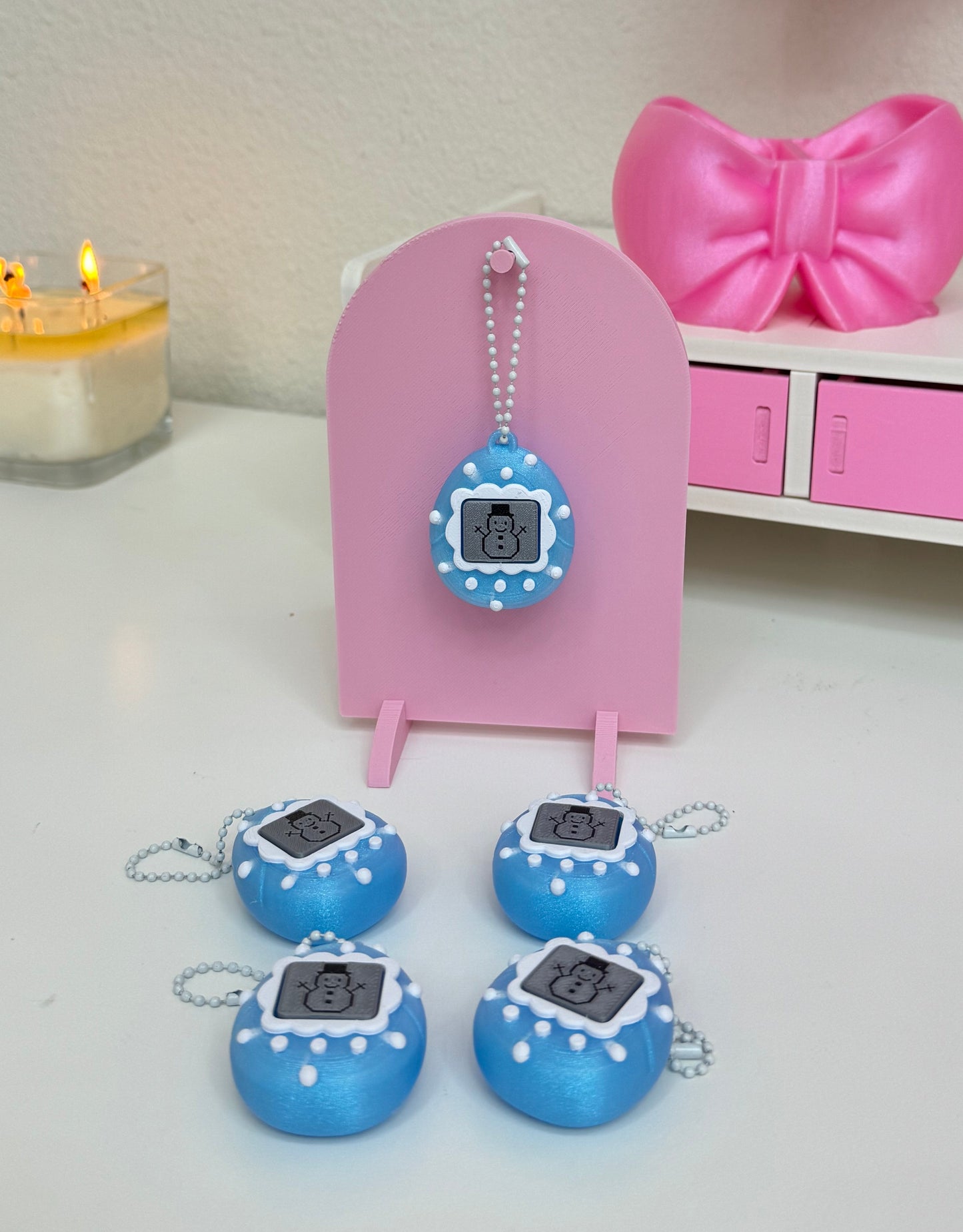 Snowman Tamagotchi Clickers/Fidget Ships 3-5 Days