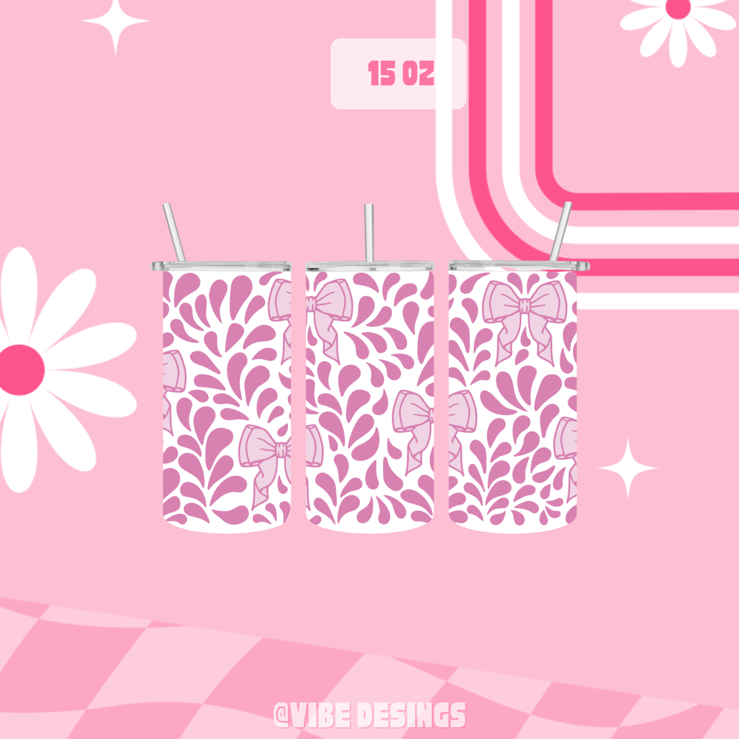 Talavera 15oz Skinny Tumbler