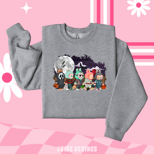 Bubu Spooky Gang Crewneck