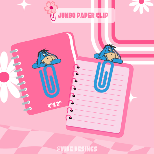 Donkey 3D Paper Clip