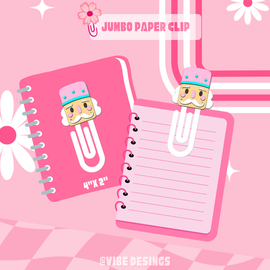 Nutcracker 3D Paper Clip