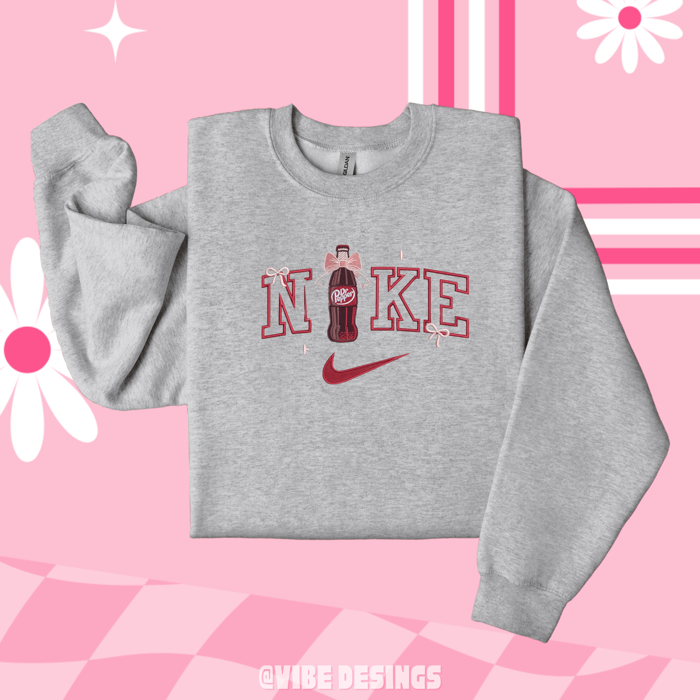 Dr.Pepper NKE Embroidered Crewneck