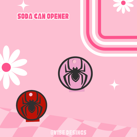 Spider Tab opener keychain