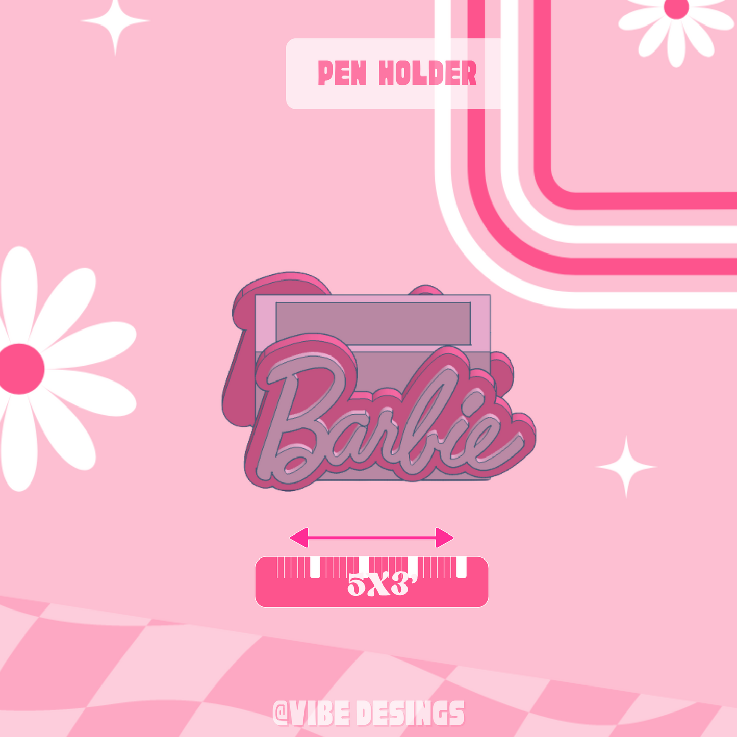 Barbie Pen Holder