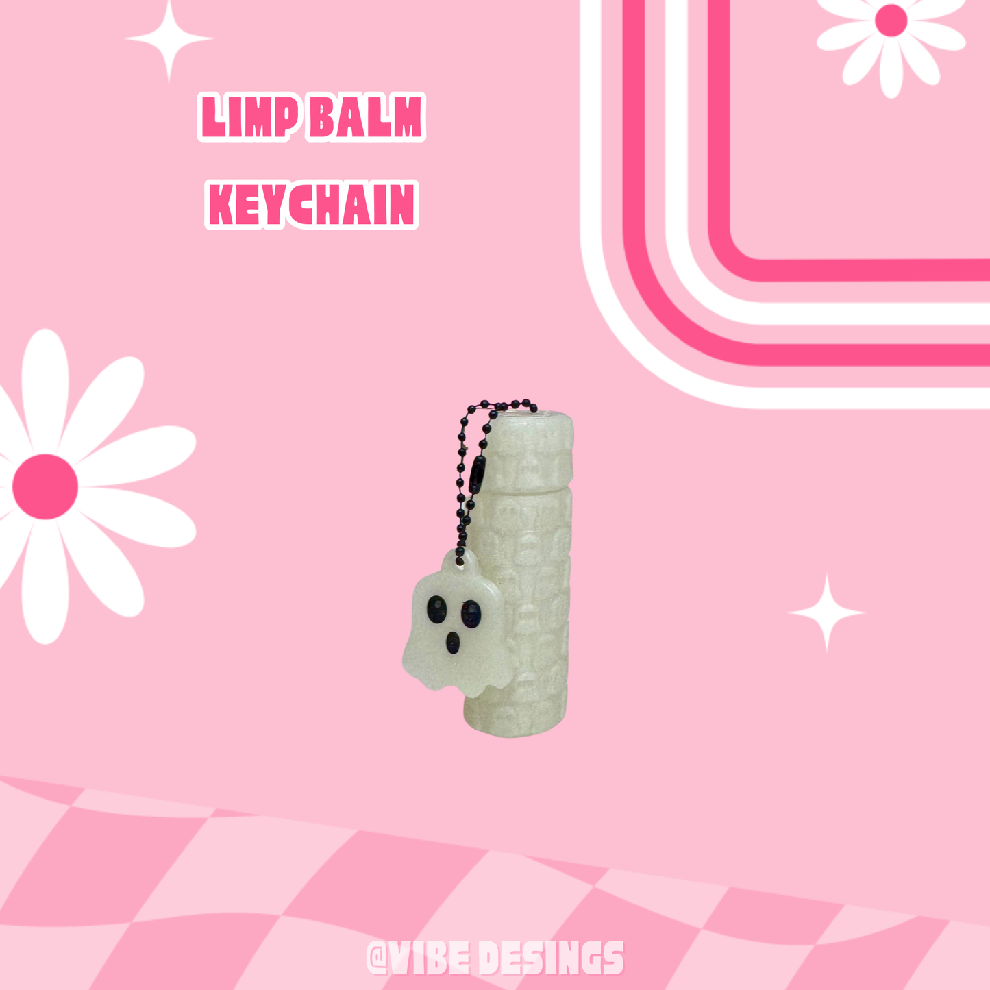 Ghost Lip Balm Holder