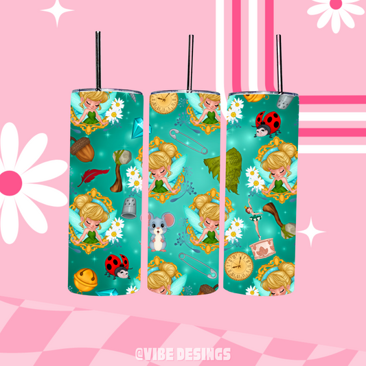 Tink Mirror 20oz Skinny Tumbler