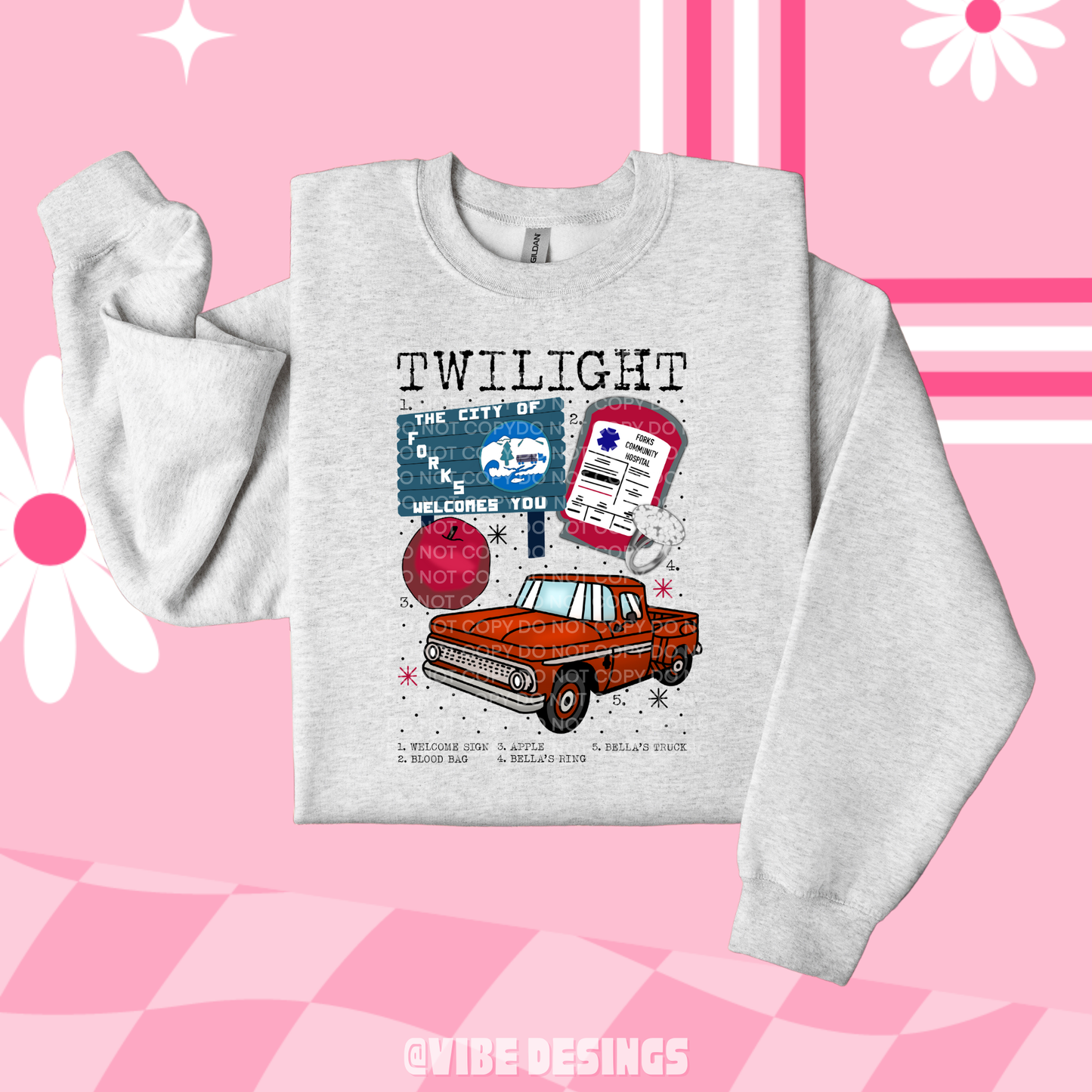 Twilight Chart Crewneck