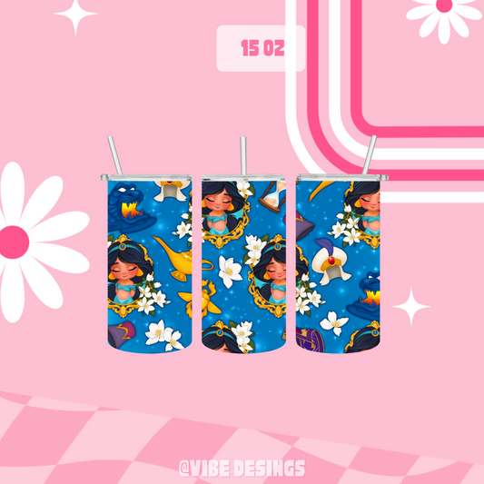 Jas Mirror 15oz Skinny Tumbler