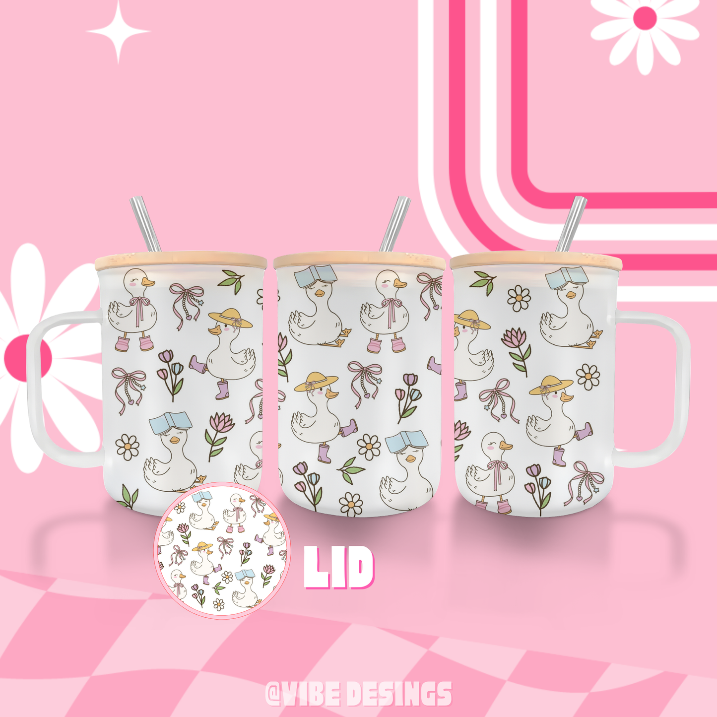 Daisy Goose Beer Mug