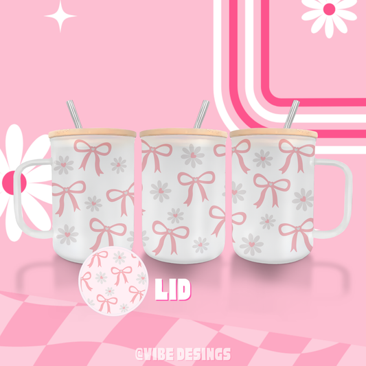 Bow Daisy Beer Mug