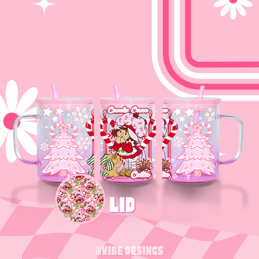 Candy Cane Cutie Ombre Mug