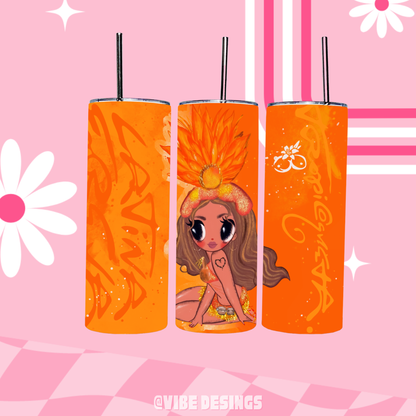 Tropicoqueta 20oz Skinny Tumbler