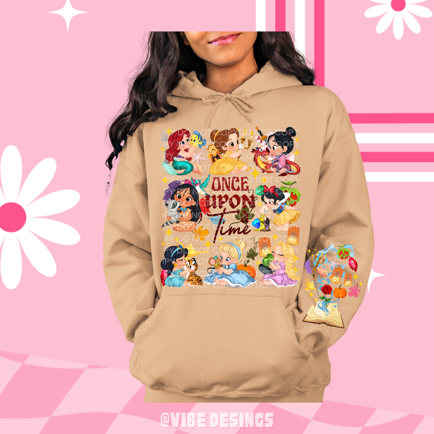 Once Upon A Time Glitter Hoodie