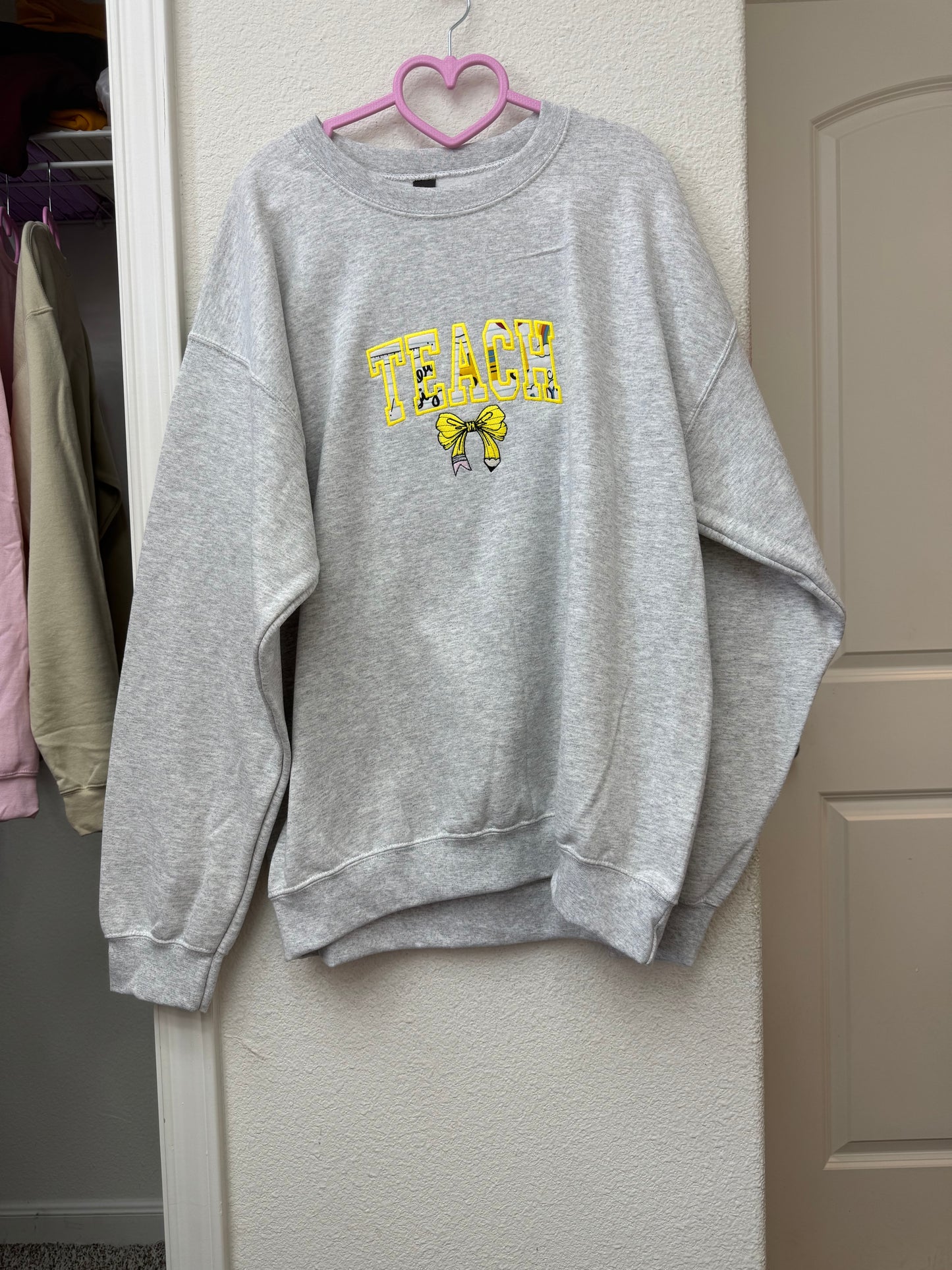 Teacher Embroidery (LARGE )