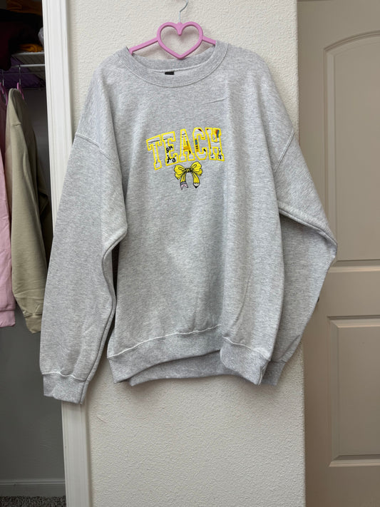 Teacher Embroidery (LARGE )