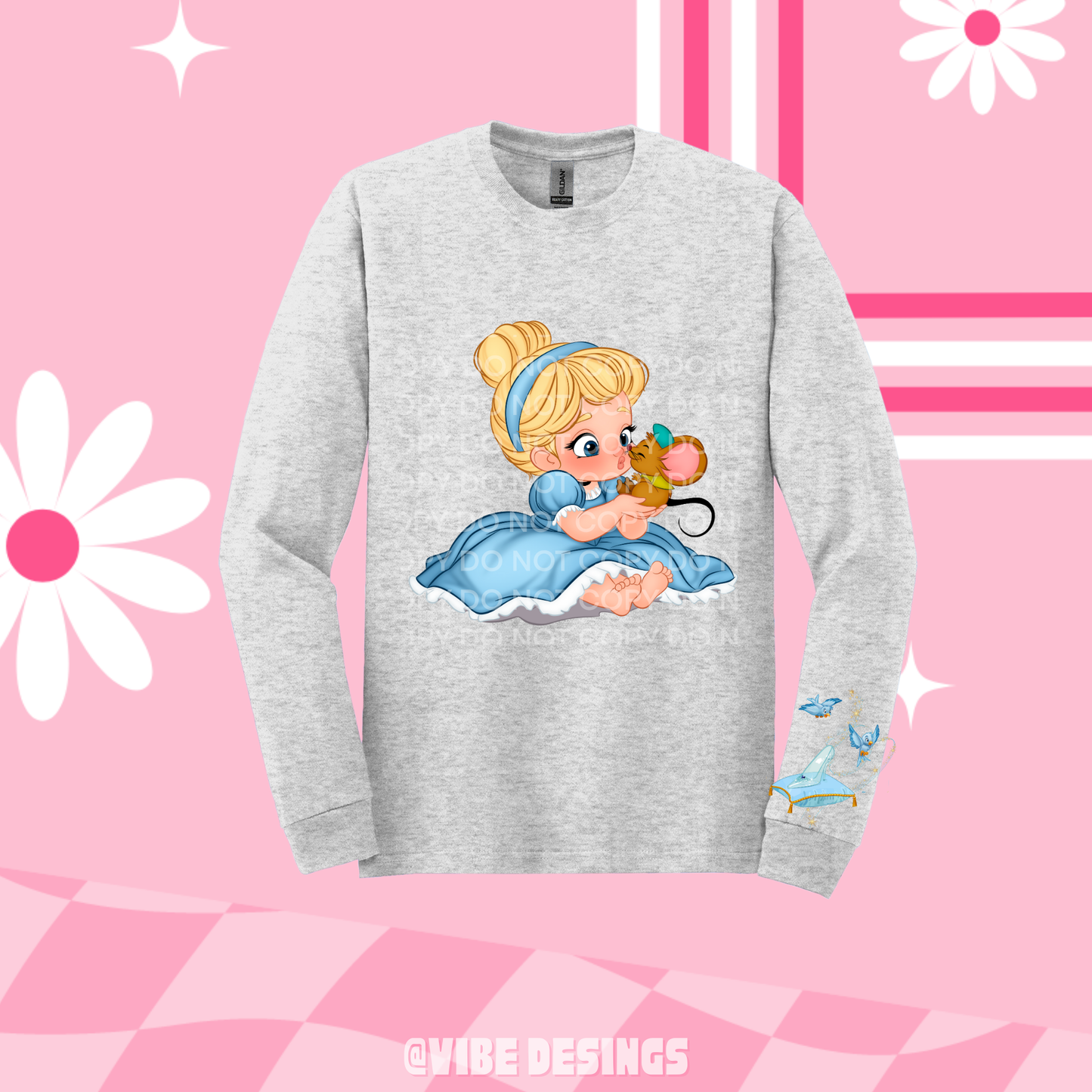 Glass Slipper Long Sleeve Shirt