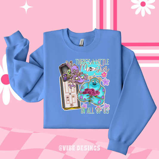 There is a Monster Crewneck