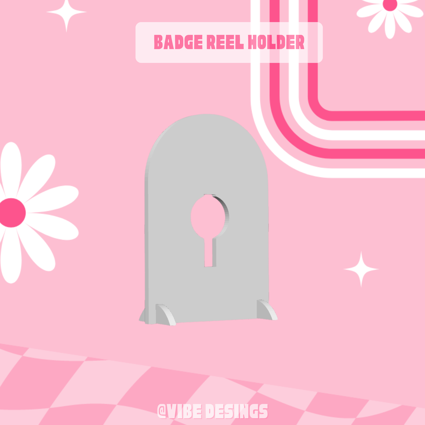 Badge Display 3D Printed Ships 7-10 days