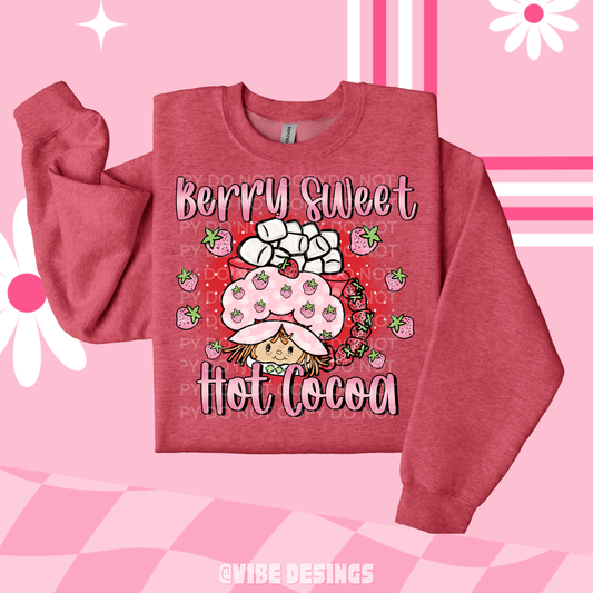 Berry Sweet Cocoa Crewneck