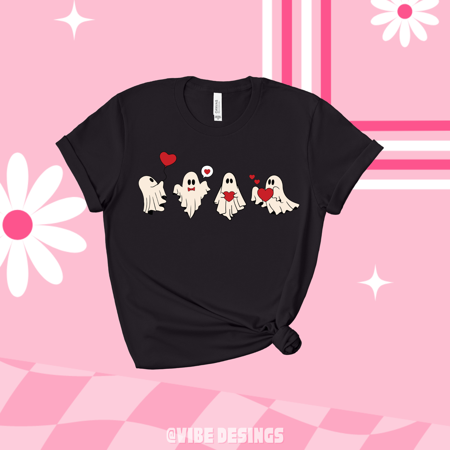 Red Vday Ghouls  Tee