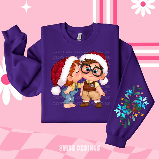 Balloon Mistletoe Crewneck