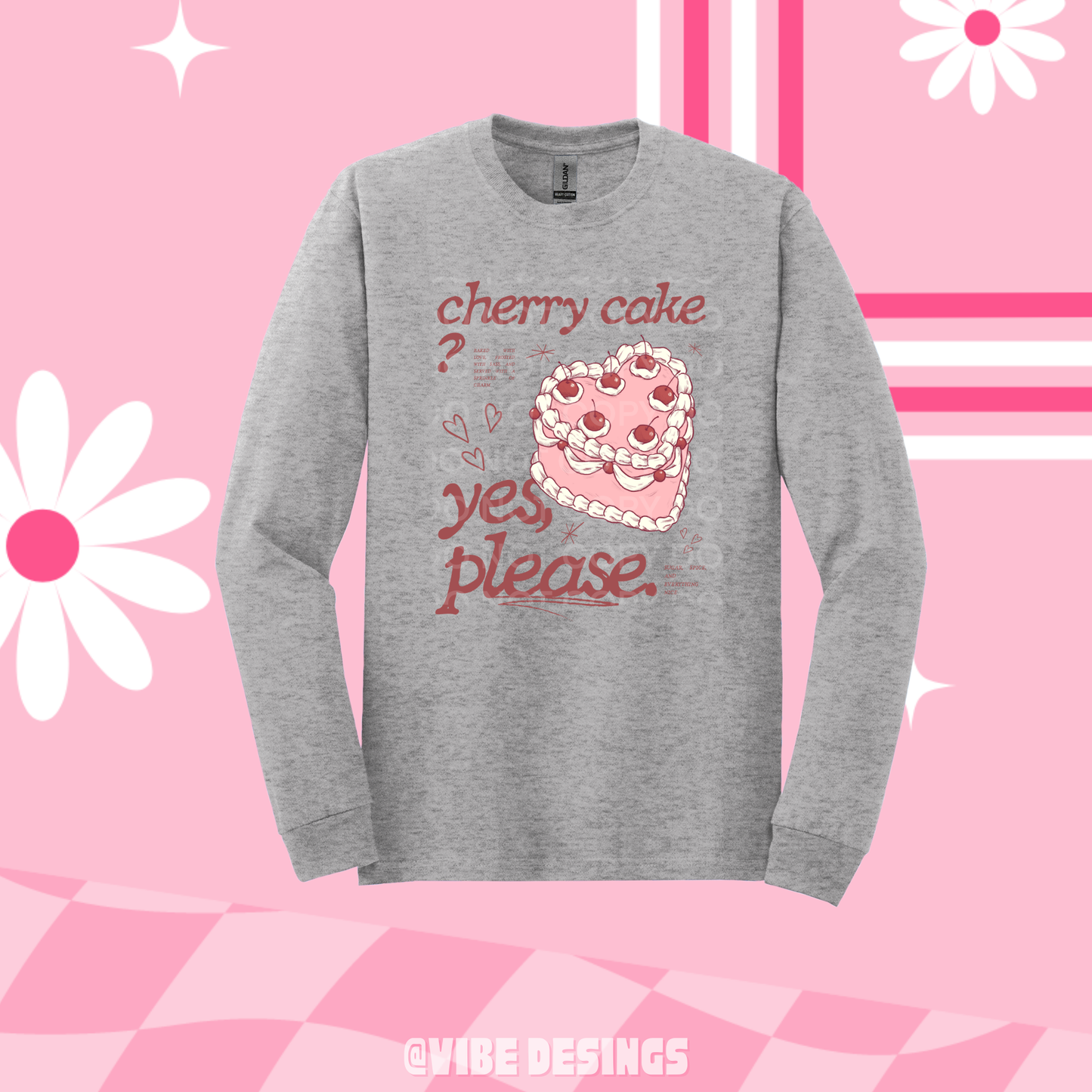 Cherry Coke Long Sleeve Shirt