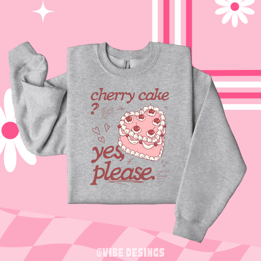 Cherry Coke Crewneck
