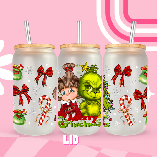 Grinchmas Cindy Glass Can