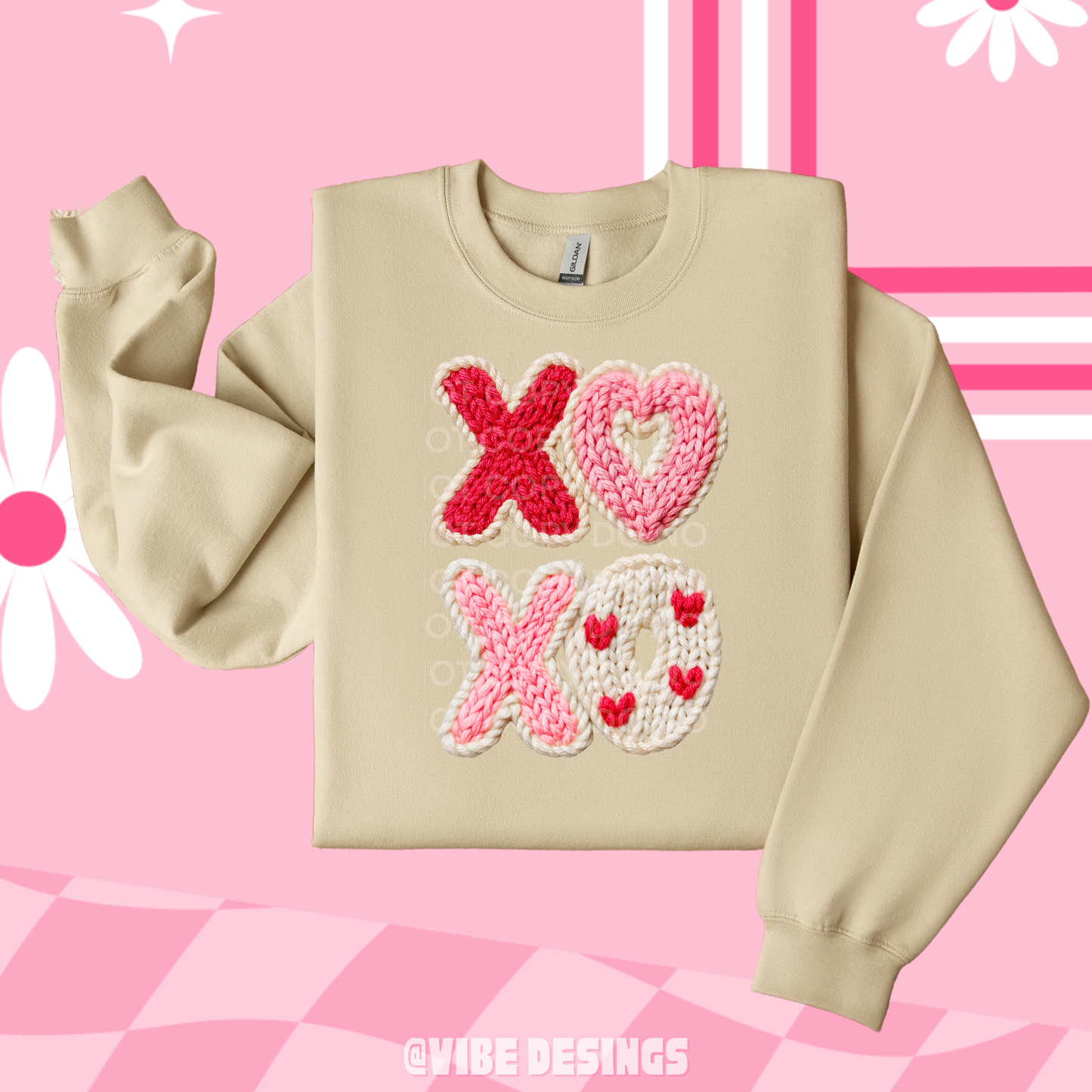 XOXO Yarn Crewneck