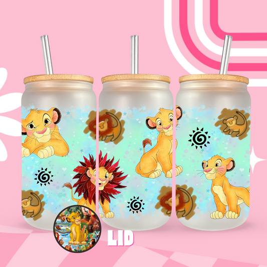 Hakuna Matata Glass Can