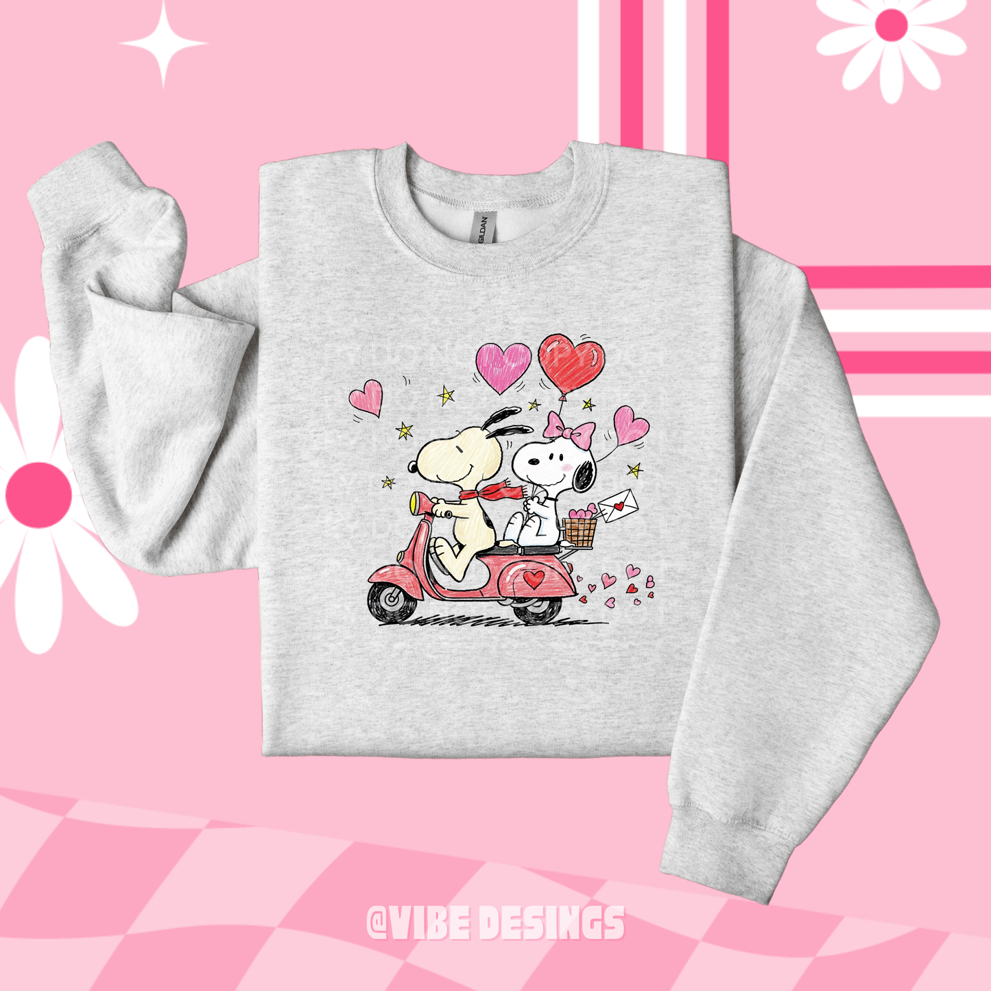 Valentines Snoop Crewneck