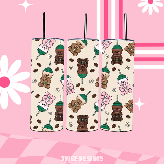 Bearista 20oz Skinny Tumbler
