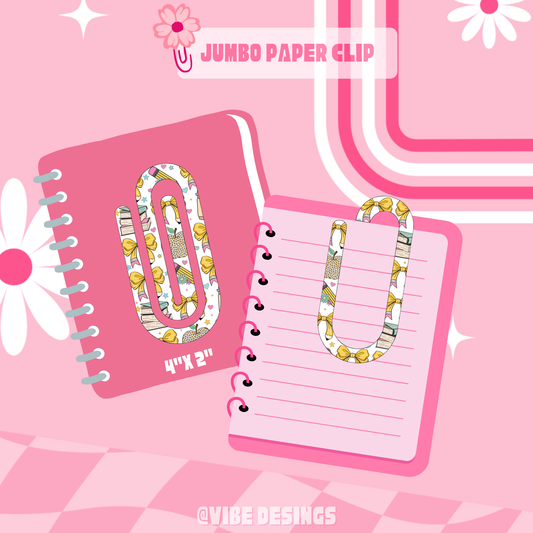 Teacher Theme Paper Clip