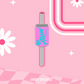 Alani Pink 3D Straw Topper