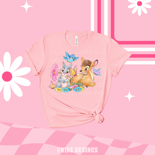 Deer &Friends Short Sleeve Tee