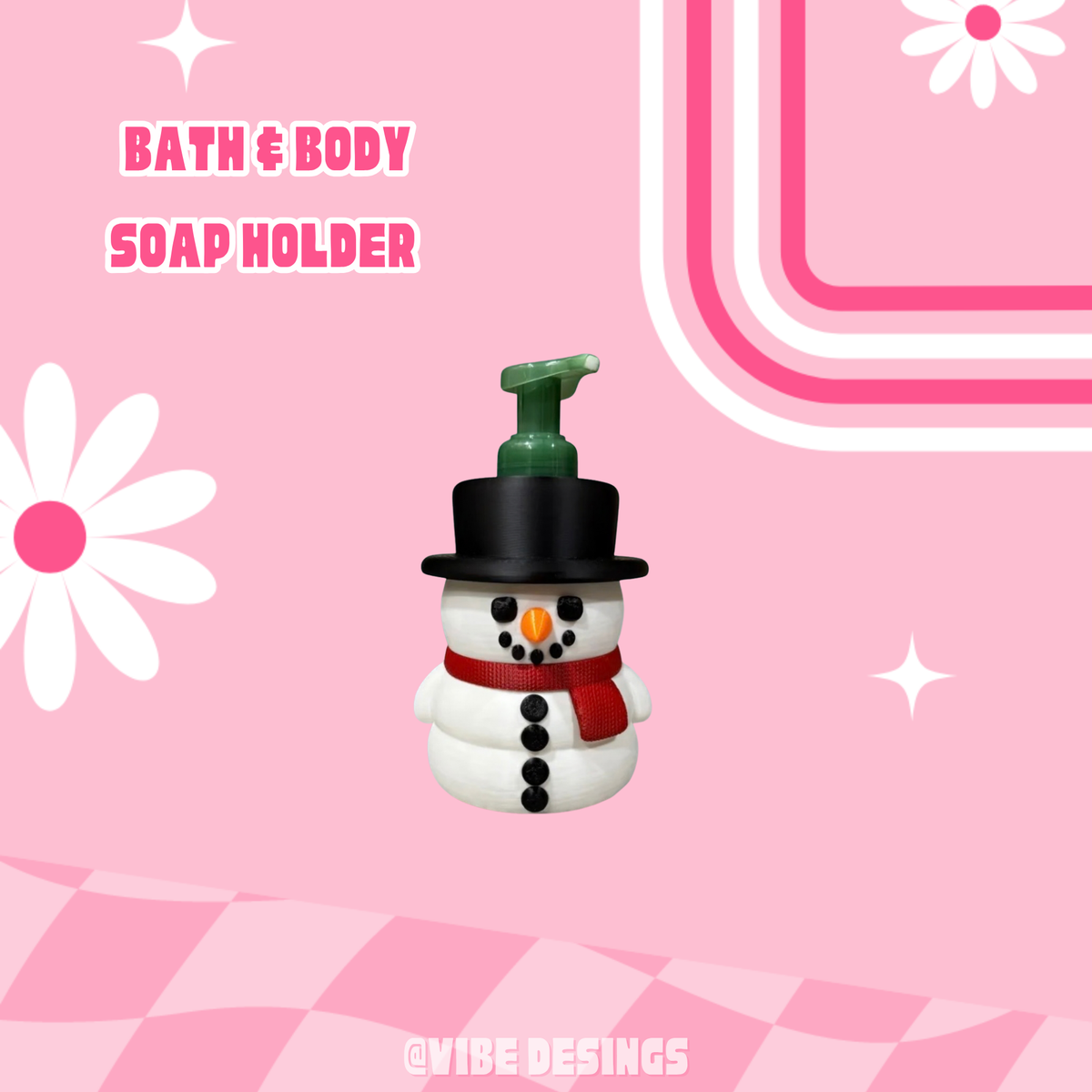 Snowflake Bath&Body Soap Holder