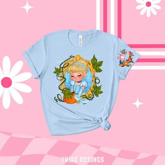 Cenicienta Mirror Short Sleeve Tee